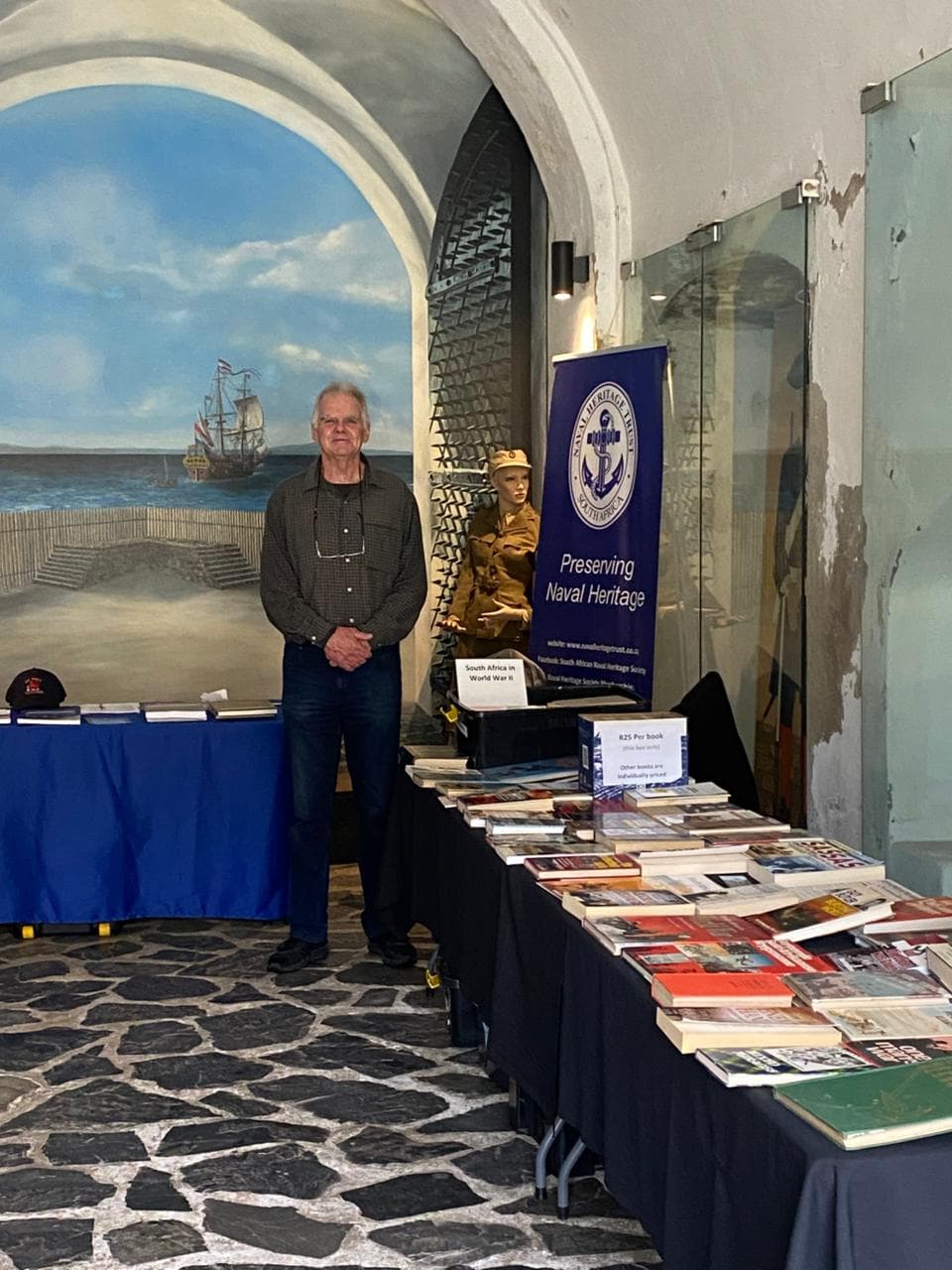 Chris McCartney, owner of Ratel Books & Memorabilia